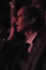 Celine Dion Dances And Blows Kisses At Coldplay Show In Las Vegas - 08 Jun 2025