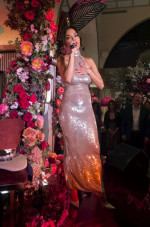 EXCLUSIVE: Nicole Scherzinger performing at a birthday party in NY