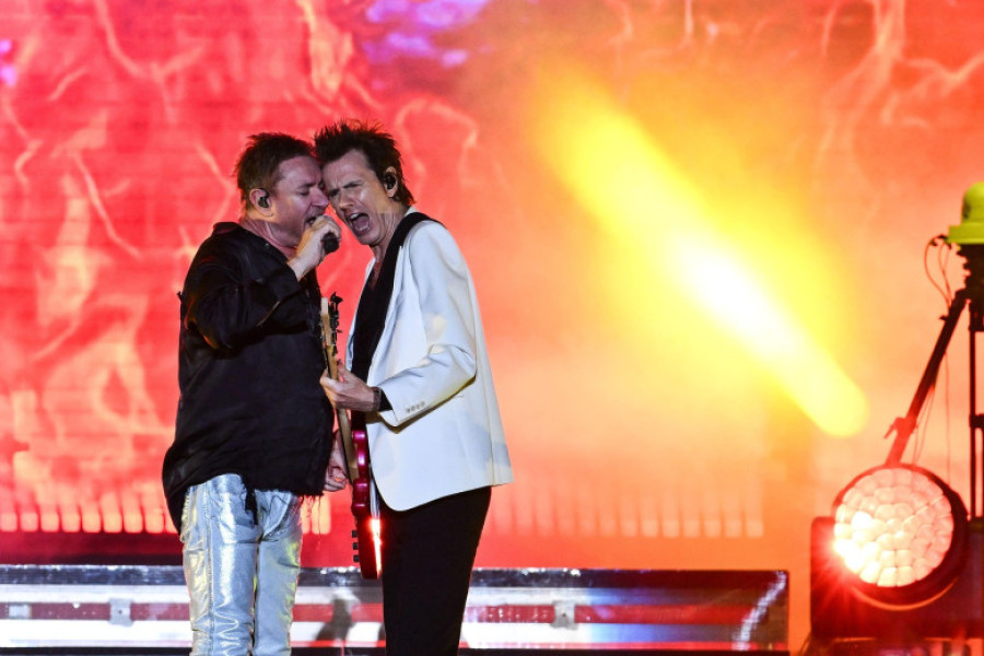 Simon Le Bon și John Taylor de la Duran Duran