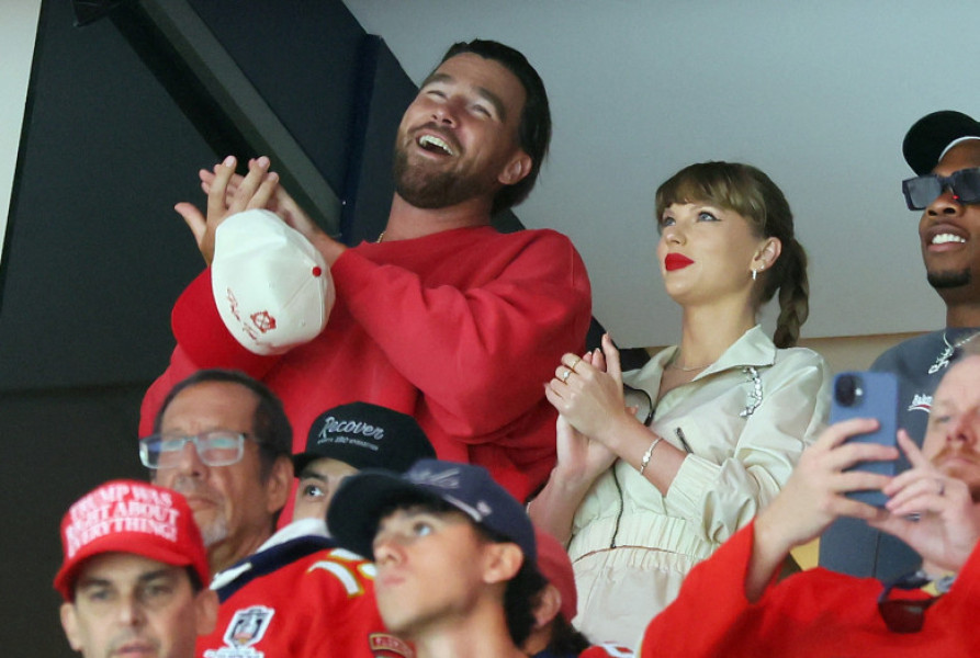 Taylor Swift și Travis Kelce/ Profimedia