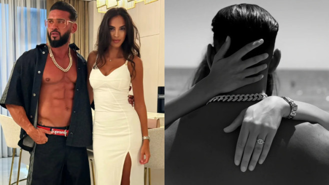 Dorian Popa și iubita lui, Andreea/ Foto: Instagram