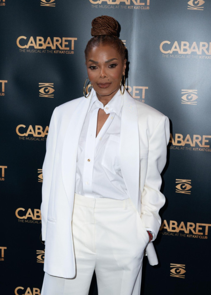 Janet Jackson attends "Cabaret” Gala Performance celebrating the celebrating 1500th performance, at Kit Kat Club at the Playhouse Theatre in London, England. UK. Monday 7th July 2025.