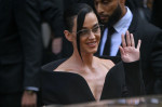 Katy Perry arriving at the Balenciaga show as part of Haute Couture Fashion Week in Paris, France on July, 9, 2025. Photo by Julien Reynaud/APS-Medias/ABACAPRESS.COM