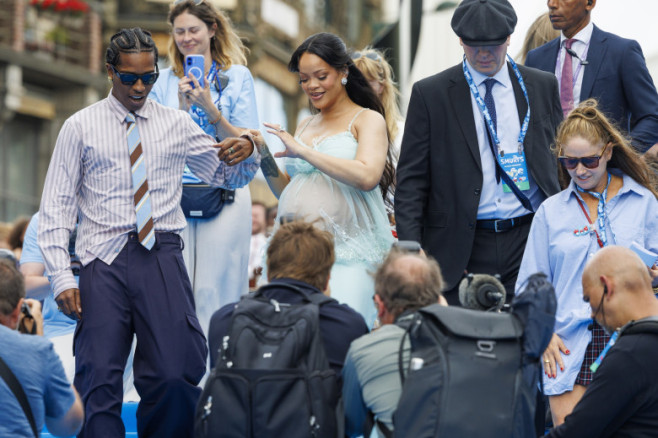 A$AP Rocky și Rihanna/ Profimedia