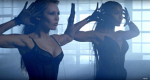 Miley Cyrus and Naomi Campbell steam up the screen as they strip off and strike a pose in Every Girl You've Ever Loved music video