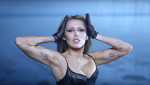 Miley Cyrus and Naomi Campbell steam up the screen as they strip off and strike a pose in Every Girl You've Ever Loved music video