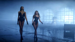 Miley Cyrus and Naomi Campbell steam up the screen as they strip off and strike a pose in Every Girl You've Ever Loved music video