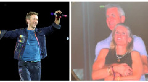 Chris Martin, ironic în momentul în care surprinde doi tineri îmbrățișați, în timpul unui concert: „Ori au o aventură, ori sunt timizi”