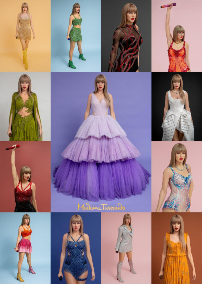 Madame Tussauds unveils 13 new Taylor Swift figures in biggest ever global launch