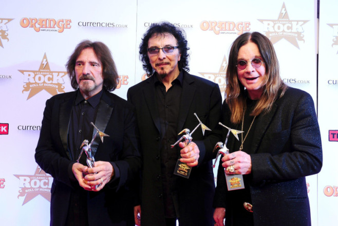 Geezer Butler, Tommy Iommi și Ozzy Osbourne/ Profimedia