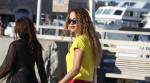 Rita Ora and Taika Waititi arrive at the dock and set off on a boat ride in Saint Tropez