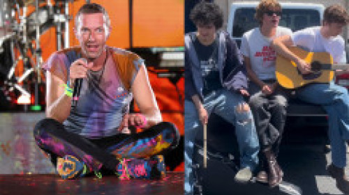 Fiul lui Chris Martin îi calcă pe urme solistului de la Coldplay. Tânărul de 19 ani, în turneu cu trupa Dancer