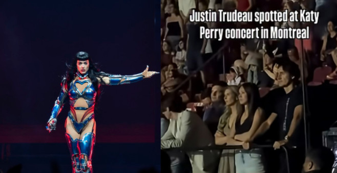 katy perry si justin trudeau