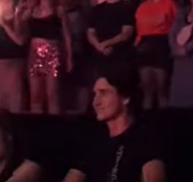 justin trudeau la concert katy perry