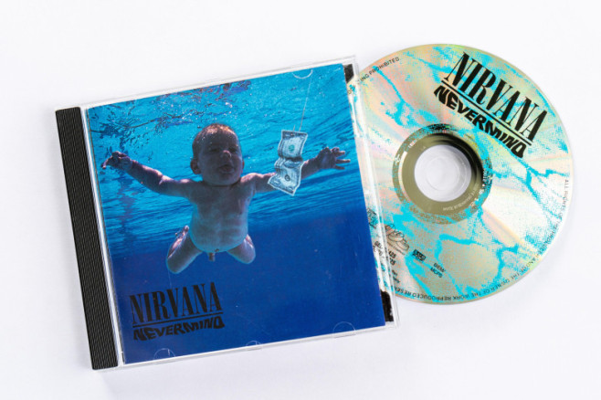 Nirvana- Nevermind 1991 CD cover