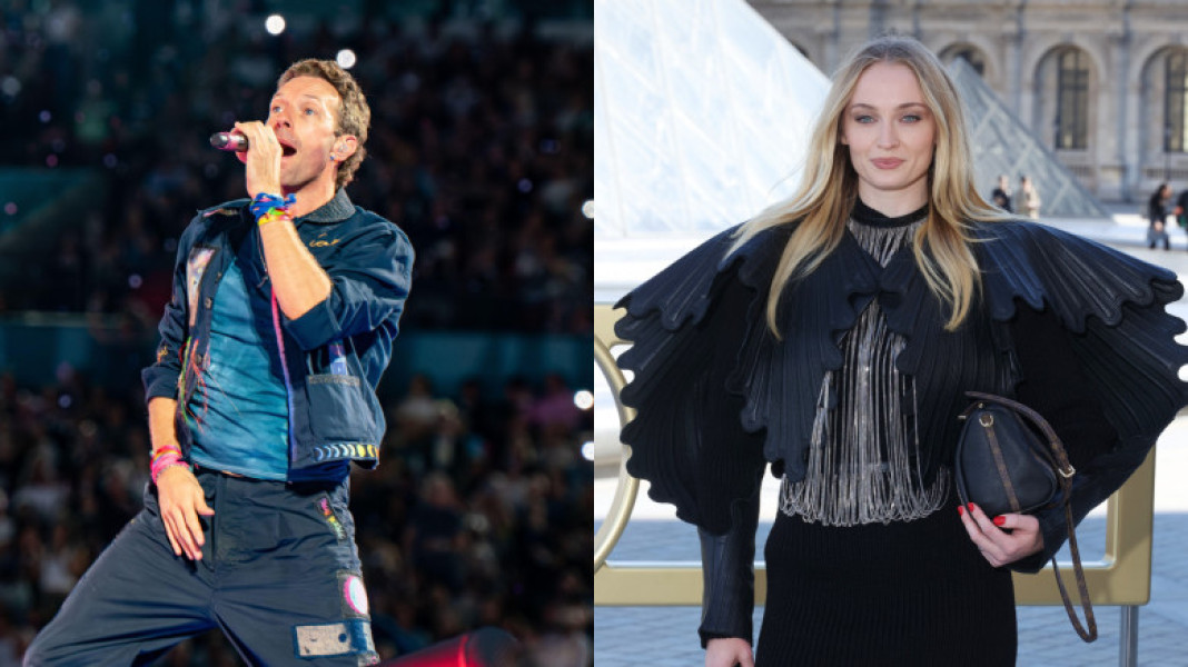 Chris Martin și Sophie Turner/ Profimedia
