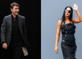 Katy Perry și Justin Trudeau, prima apariție publică ca un cuplu. Cei doi s-au ținut de mână la Paris, la aniversarea artistei