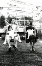 Isabel Preysler și Julio Iglesias, alături de doi dintre copiii lor