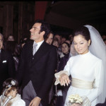 Julio Iglesias și Isabel Preysler, în ziua nunții lor
