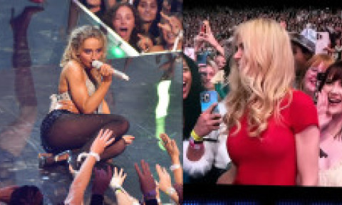 Sabrina Carpenter a numit-o „sufletul ei pereche” pe Nicole Kidman, înainte de a o „aresta” în timpul concertului din Nashville