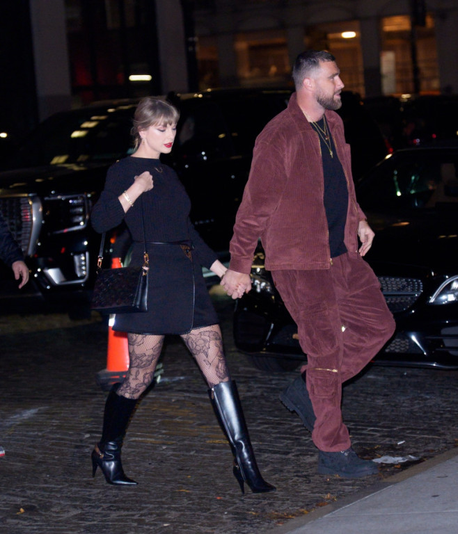 Taylor Swift &amp; Travis Kelce Make It a Two-Night NYC Run, Hand-in-Hand at Zero Bond