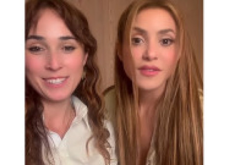 Andra Gogan, cea mai urmărită româncă de pe TikTok, a învațat-o pe Shakira câteva cuvinte în limba română. Imaginile sunt virale