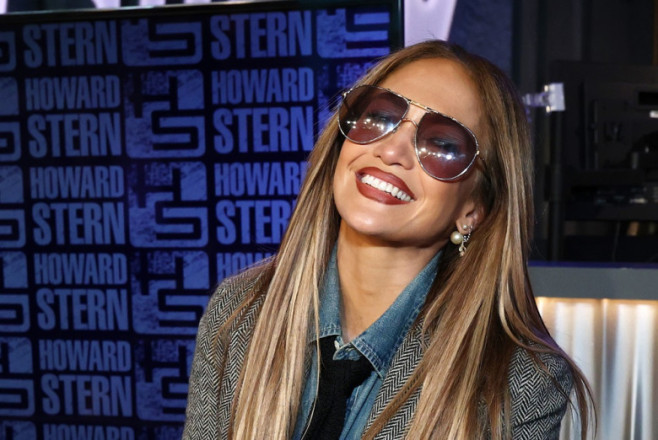 Jennifer Lopez Appears On SiriusXM's 'The Howard Stern Show'