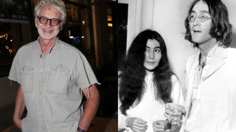Jack Douglas, John Lennon și Yoko Ono/ Foto: Profimedia