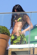 Dua Lipa displays her slim bikini body in Rio!