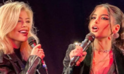 Loredana Groza, moment emoționant la concert. A cântat alături de fiica ei, Elena: „S-a trezit cu mine pe scenă”