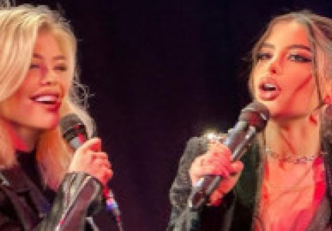 Loredana Groza, moment emoționant la concert. A cântat alături de fiica ei, Elena: „S-a trezit cu mine pe scenă”