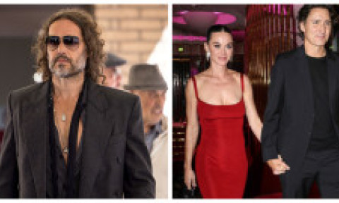 Russell Brand, comentariu critic despre relația pe care Katy Perry, fosta sa soție, o are cu Justin Trudeau: „Haide, omule!”
