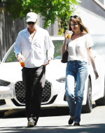 EXCLUSIVE: Dakota Johnson and Role Model Keep Close on Easter Sunday in Los Angeles