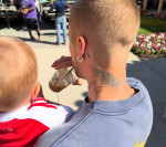 Justin Bieber, Hailey și fiul lor, Jack Blues/ Foto: Instagram