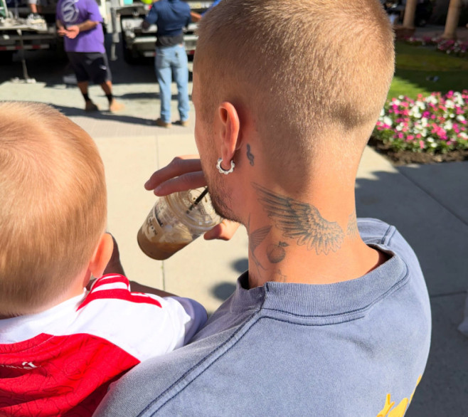 Justin Bieber, Hailey și fiul lor, Jack Blues/ Foto: Instagram