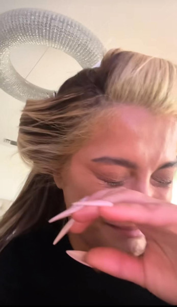 Bebe Rexha, în cea ma vulnerabilă ipostază a sa/ Foto: Captură video TikTok