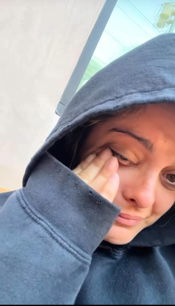 Bebe Rexha, în cea ma vulnerabilă ipostază a sa/ Foto: Captură video TikTok