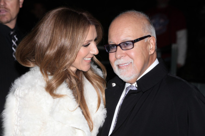 Celine Dion și Rene Angelil.