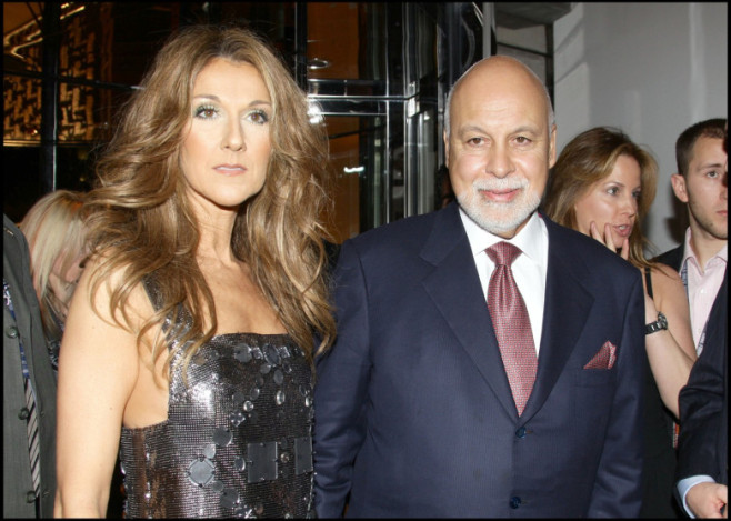 Celine Dion și Rene Angelil.