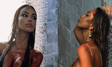 Mădălina Ghenea, apariție WOW în costum de baie decupat, sub un duș în aer liber. Debut muzical surpriză