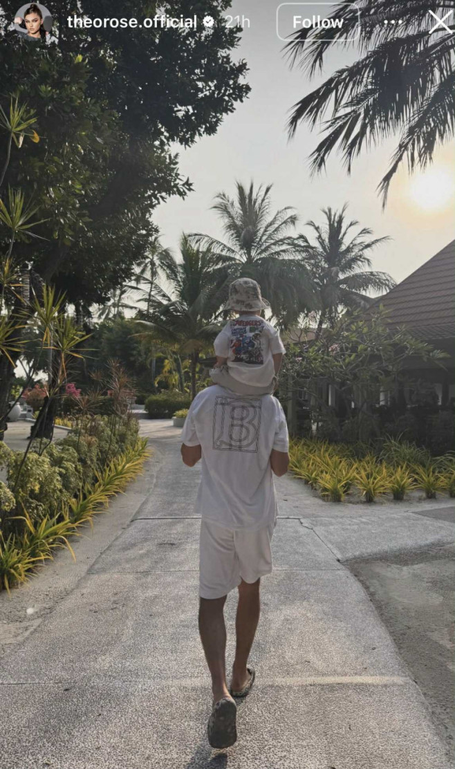 theo rose si anghel damian vacanta in maldive (1)