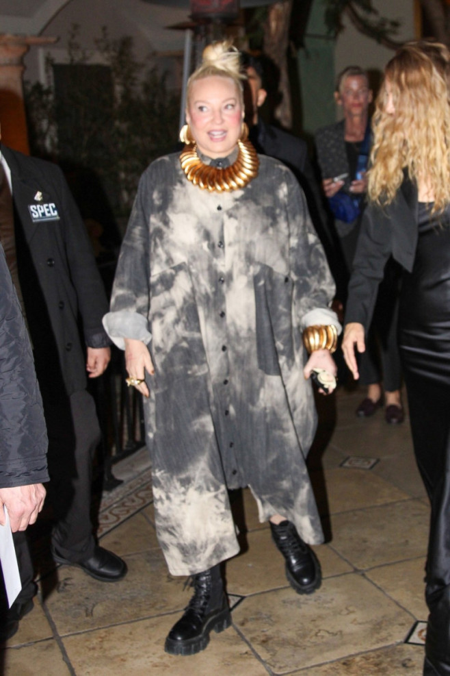 Sia arrives at Infinite Icon: A Visual Memoir premiere in Los Angeles