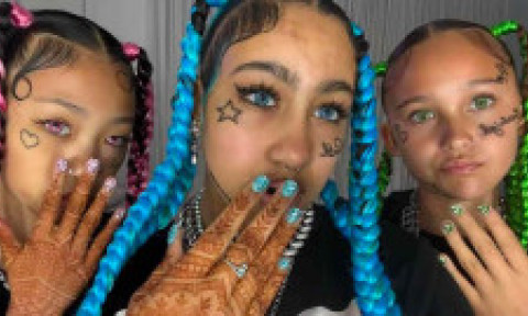 Val de reacții după ce North West și-a etalat piercing-urile pe rețelele sociale. Kim Kardashian a apărat-o imediat: „O face fericită”