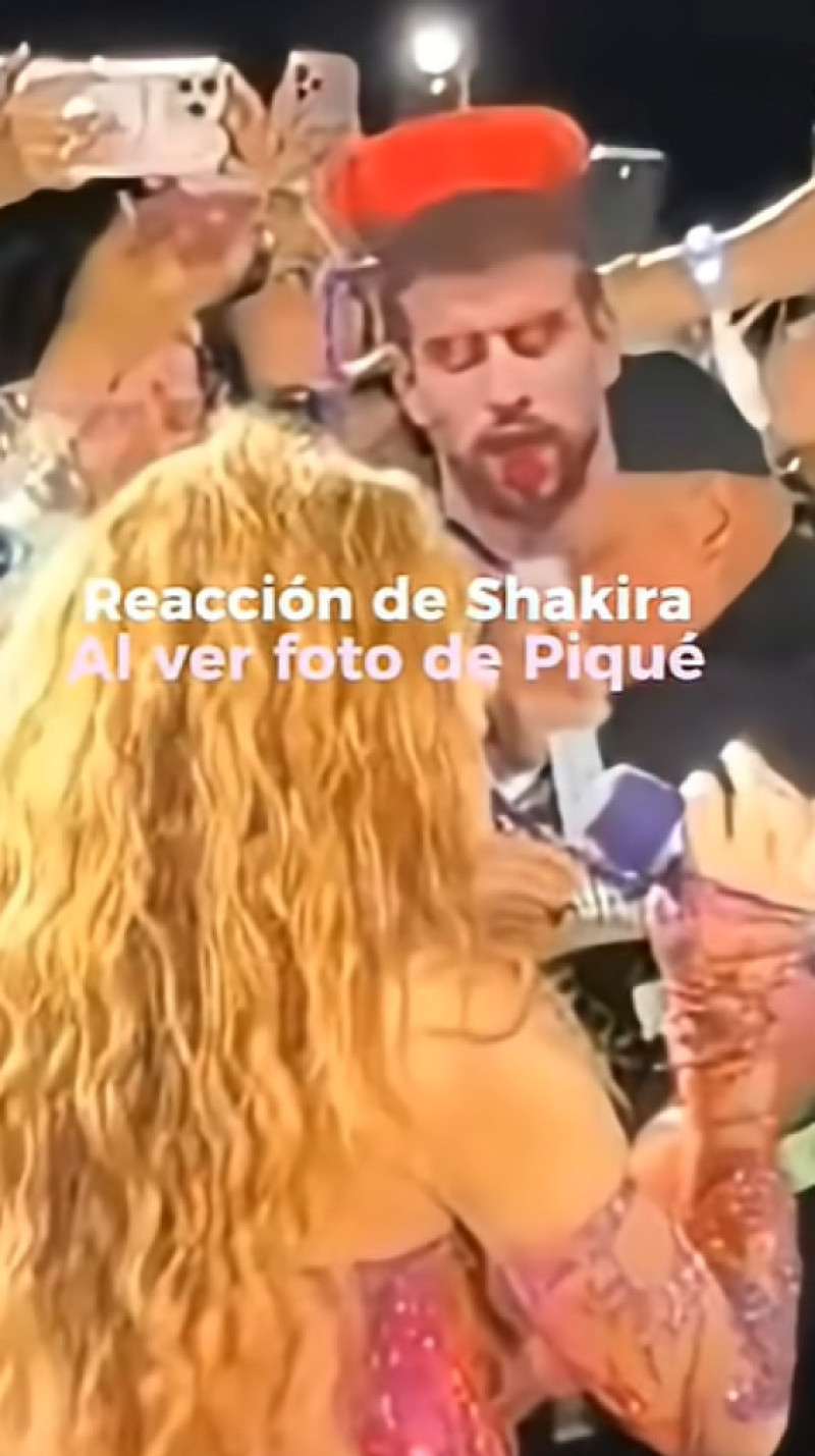 shakira, carton pique