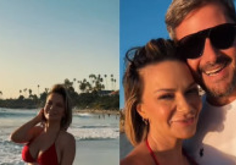 Cine e bărbatul cu care a apărut Andreea Antonescu la plajă, în SUA. Fanii au chestionat-o imediat