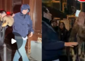 VIDEO Dua Lipa și logodnicul, hărțuiți de paparazzi. Momente tensionate în Paris: "Nu ne mai urmăriți!"