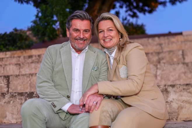 Thomas Anders și Claudia Weidung-Anders/ Profimedia
