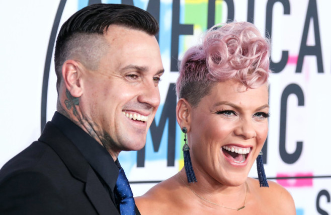 Pink și Carey Hart/ Profimedia