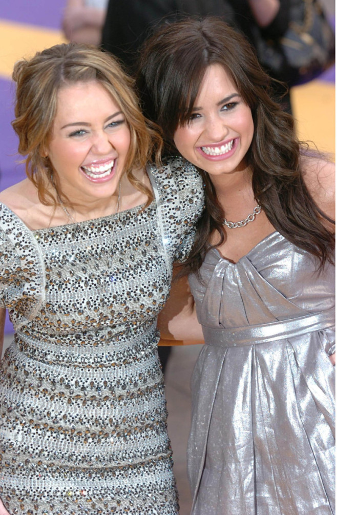 miley cyrus, demi lovato