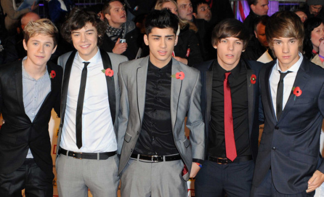Louis Tomlinson, Niall Horan, Harry Styles, Liam Payne și  Zayn Malik, când făceau parte din trupa One Direction/ Profimedia